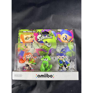 Inkling Girl Boy Squid Splatoon Amiibos Nintendo Brand New & Factory Sealed!